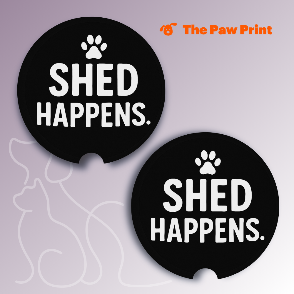 Shed Happens Car Coasters