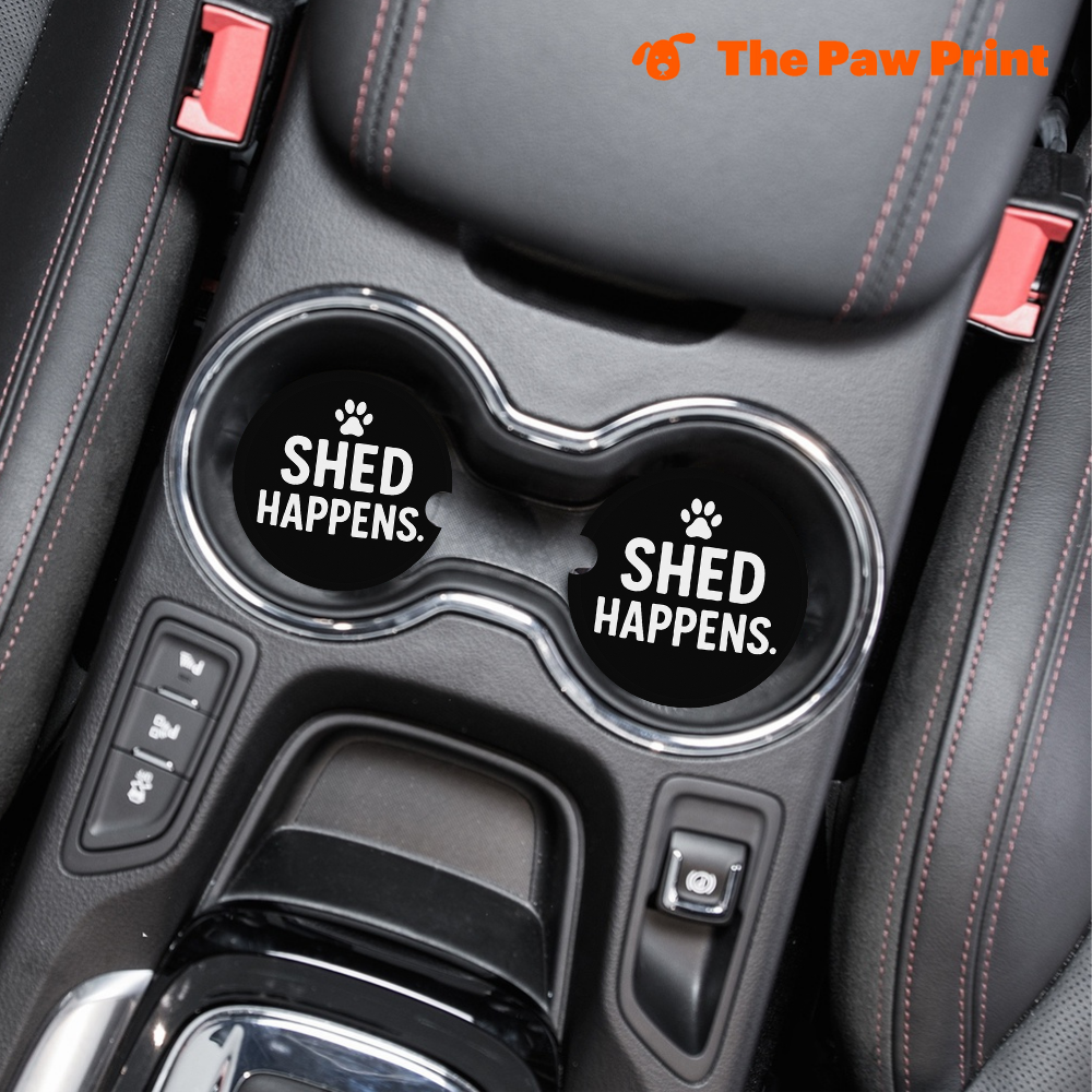 Shed Happens Car Coasters