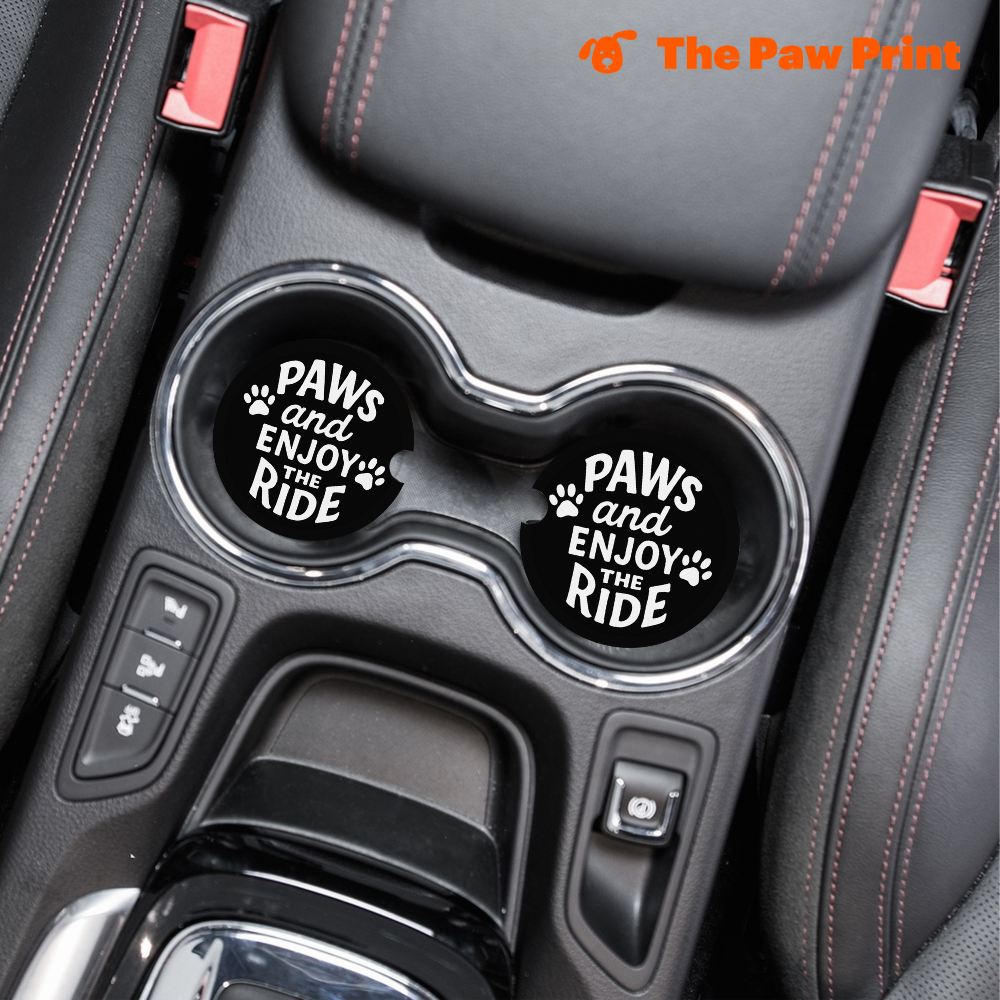 Enjoy the Ride Car Coasters