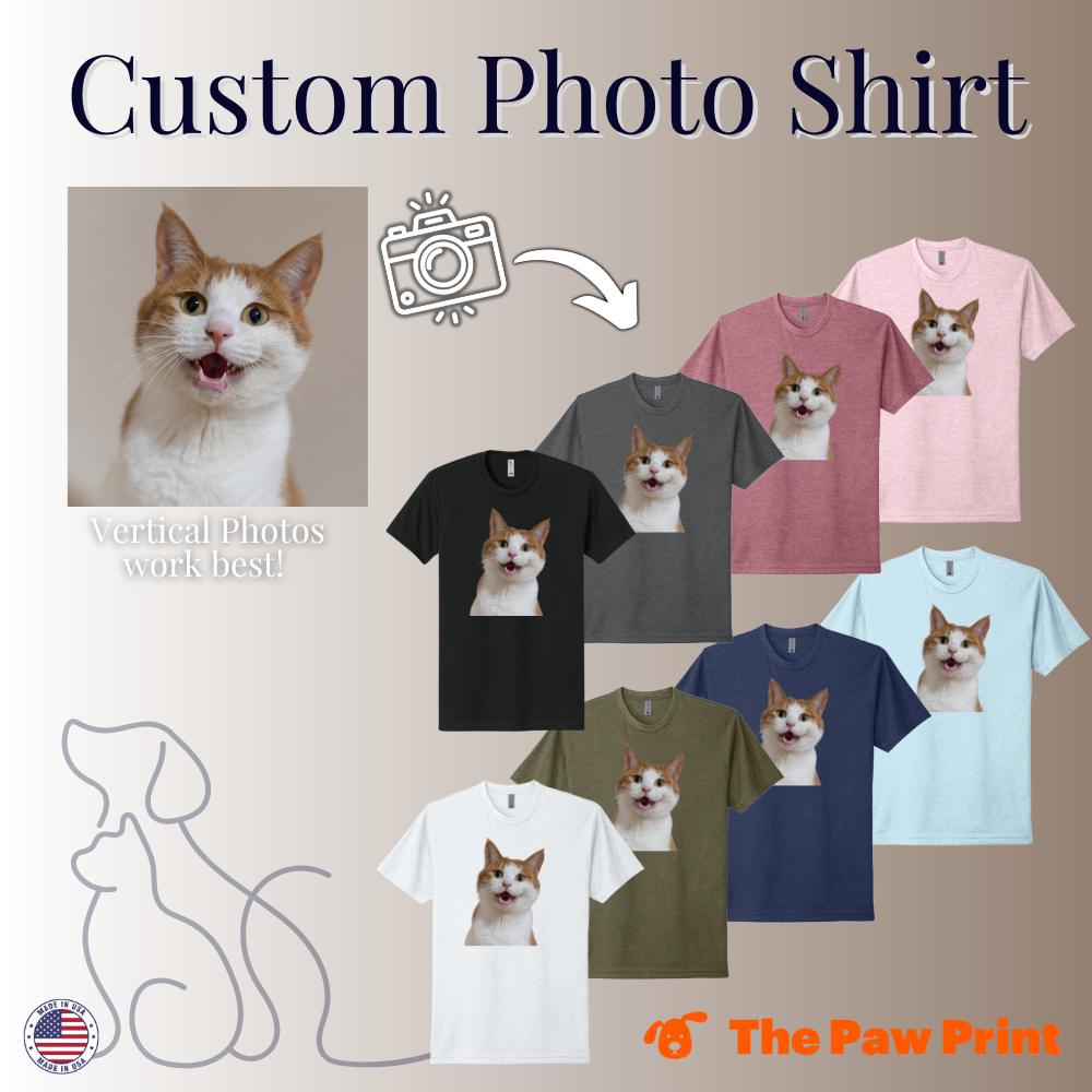 Custom Pet Photo T-Shirt