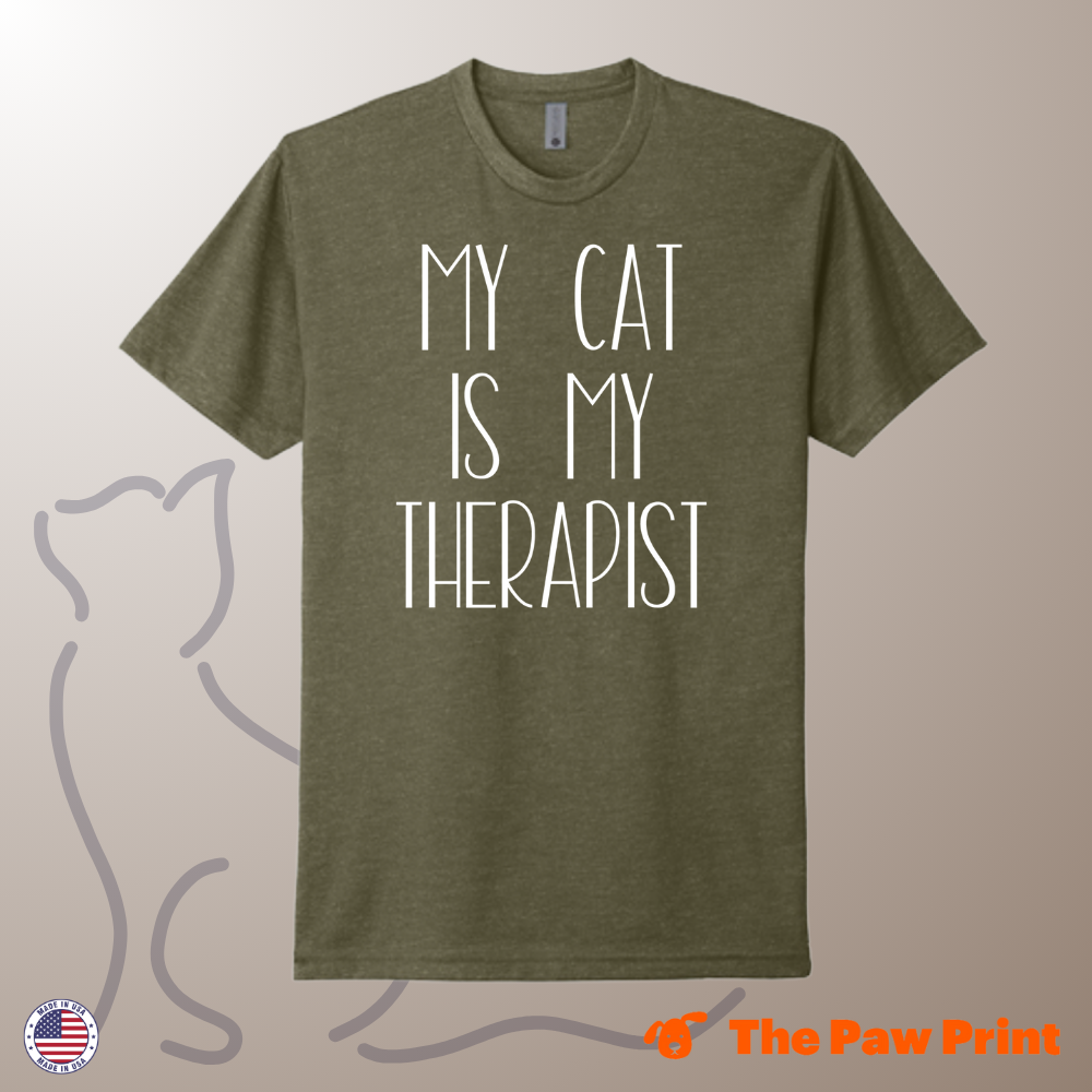 My Cat is my Therapist T-Shirt