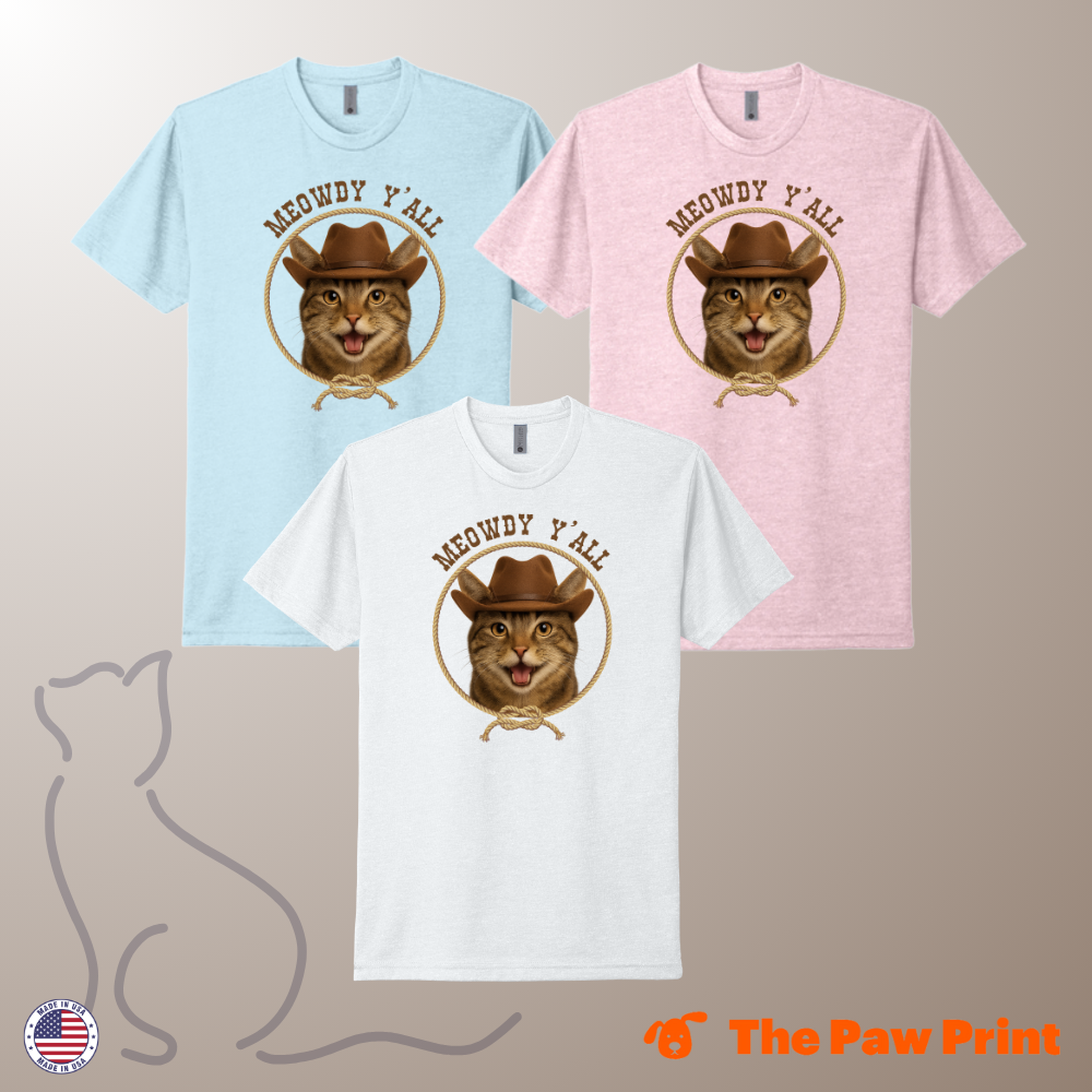 Meowdy Y'all T-Shirt