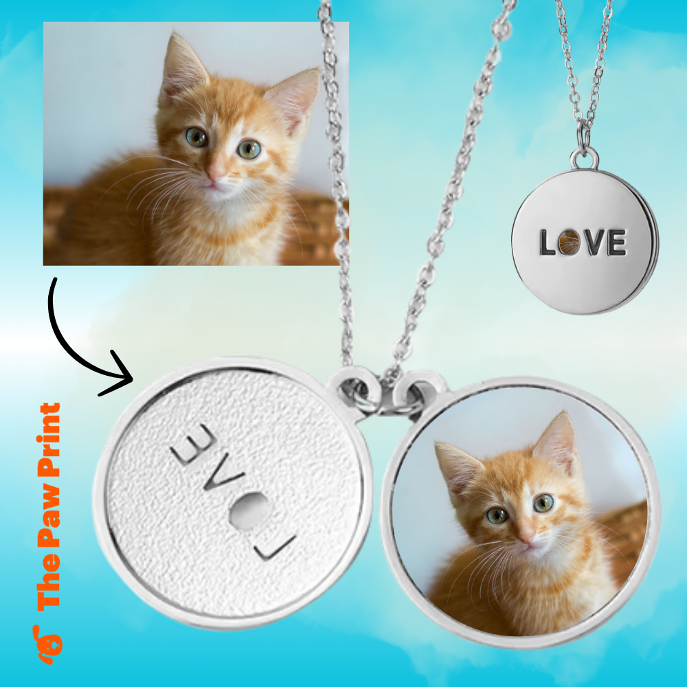 Custom Photo LOVE Necklace