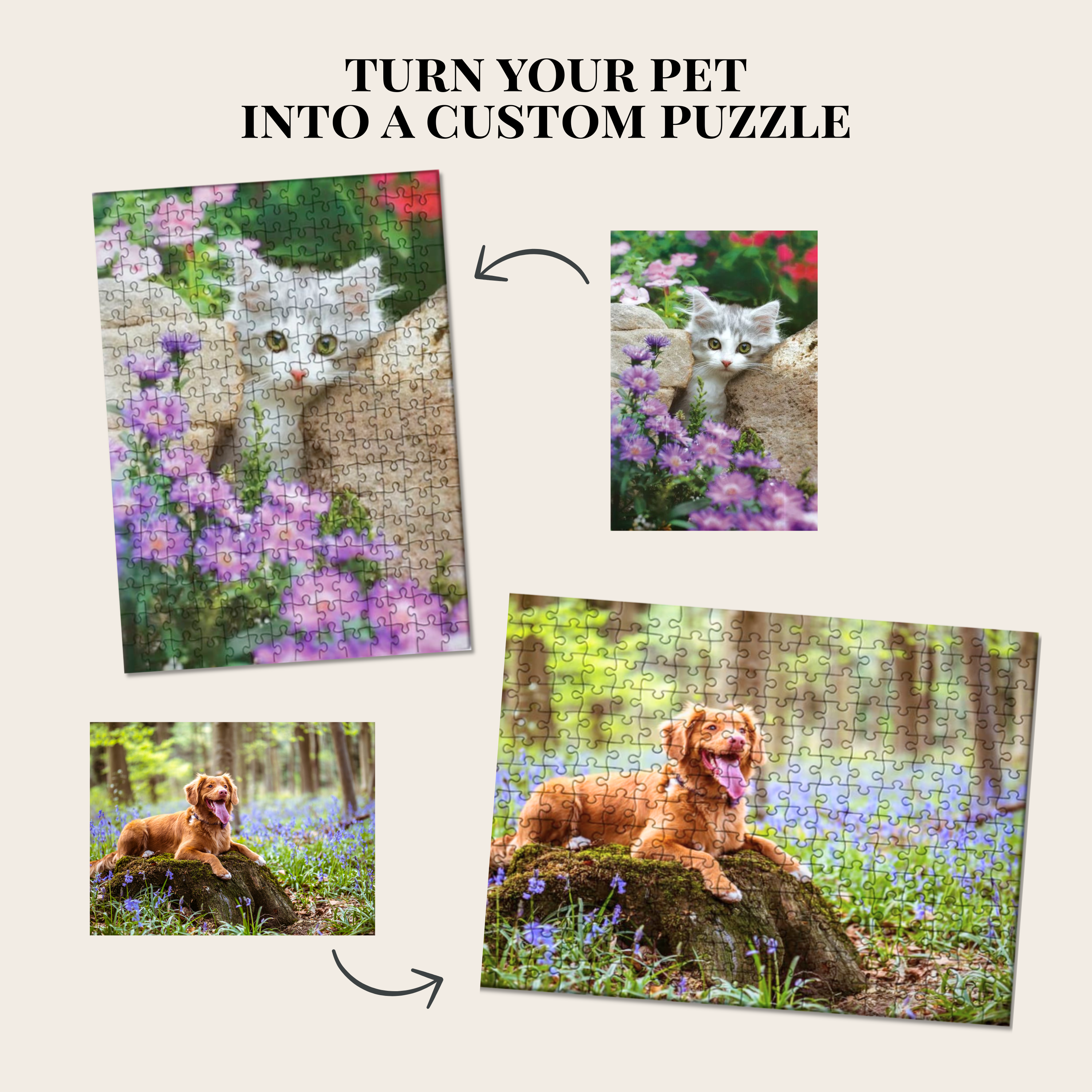 Custom Personalized Pet Puzzle
