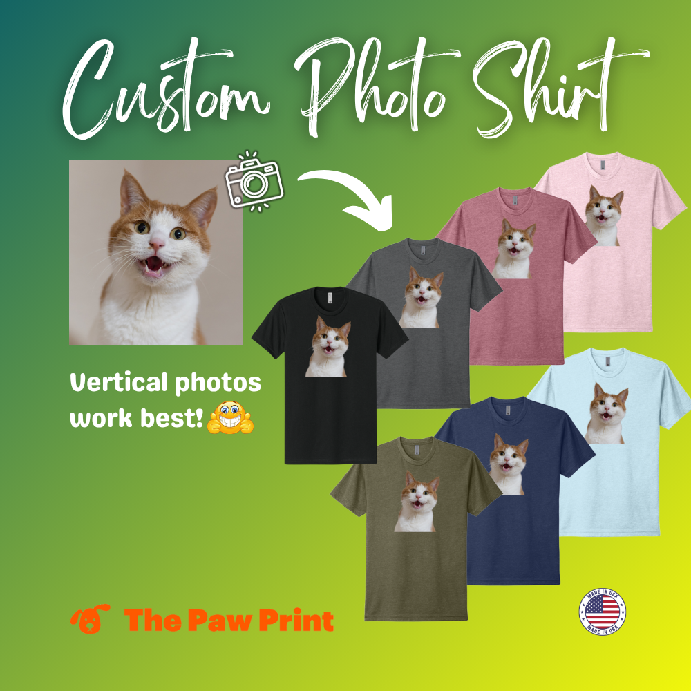 Custom Pet Photo T-Shirt