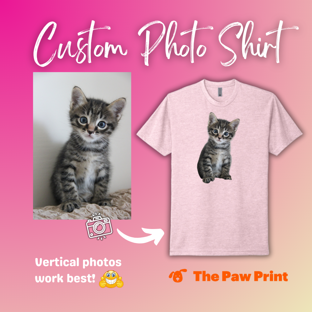 Custom Pet Photo T-Shirt