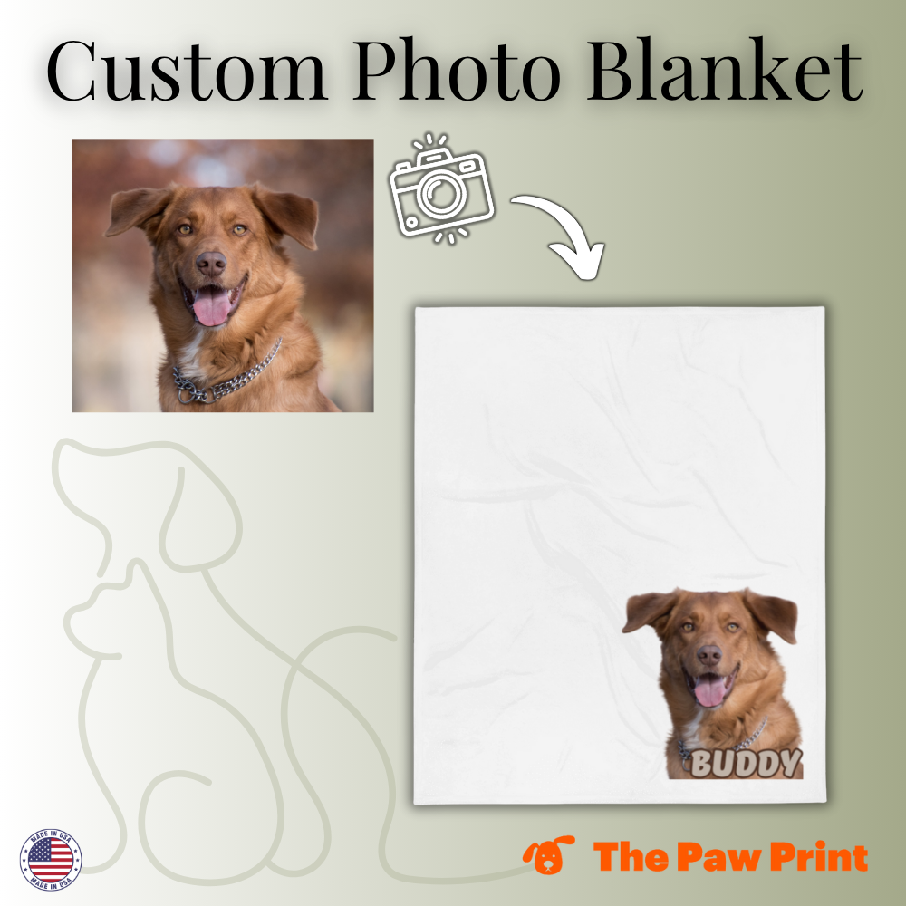 Custom Pet Throw Blanket