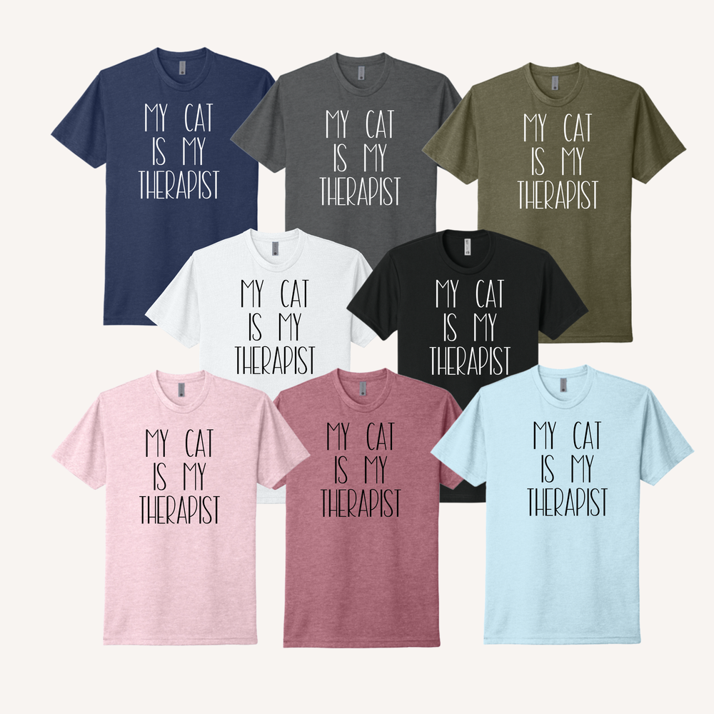 My Cat is my Therapist T-Shirt