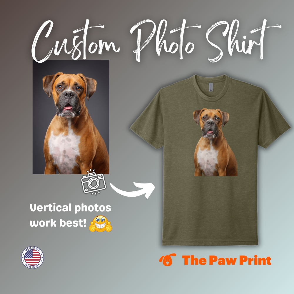 Custom Pet Photo T-Shirt