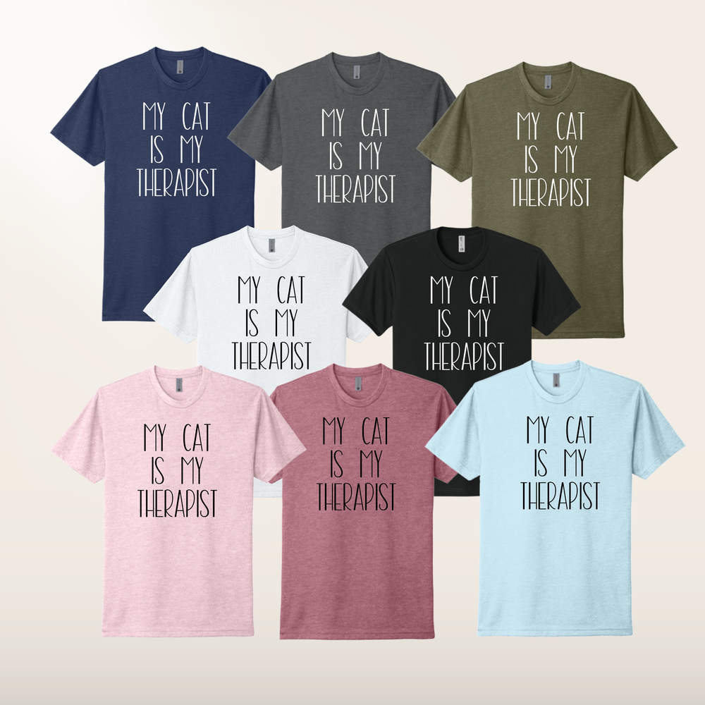 My Cat is my Therapist T-Shirt