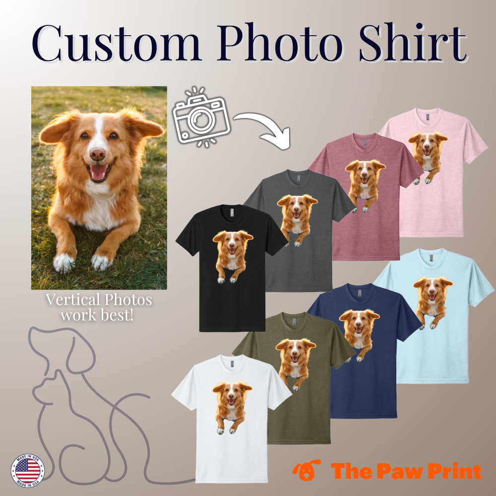 Custom Pet Photo T-Shirt