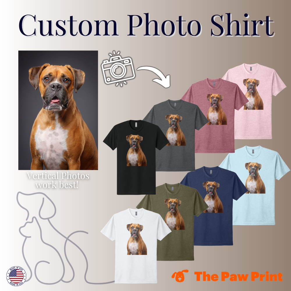 Custom Pet Photo T-Shirt