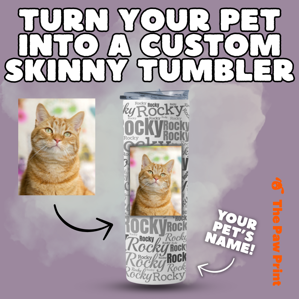 Custom Personalized Insulated Tumbler With A Straw (20oz)
