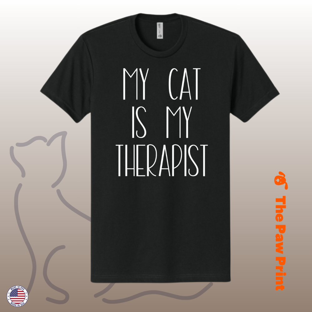 My Cat is my Therapist T-Shirt
