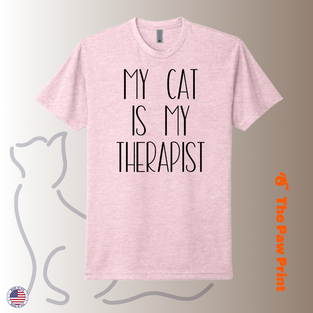 My Cat is my Therapist T-Shirt