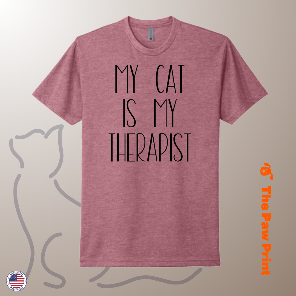 My Cat is my Therapist T-Shirt