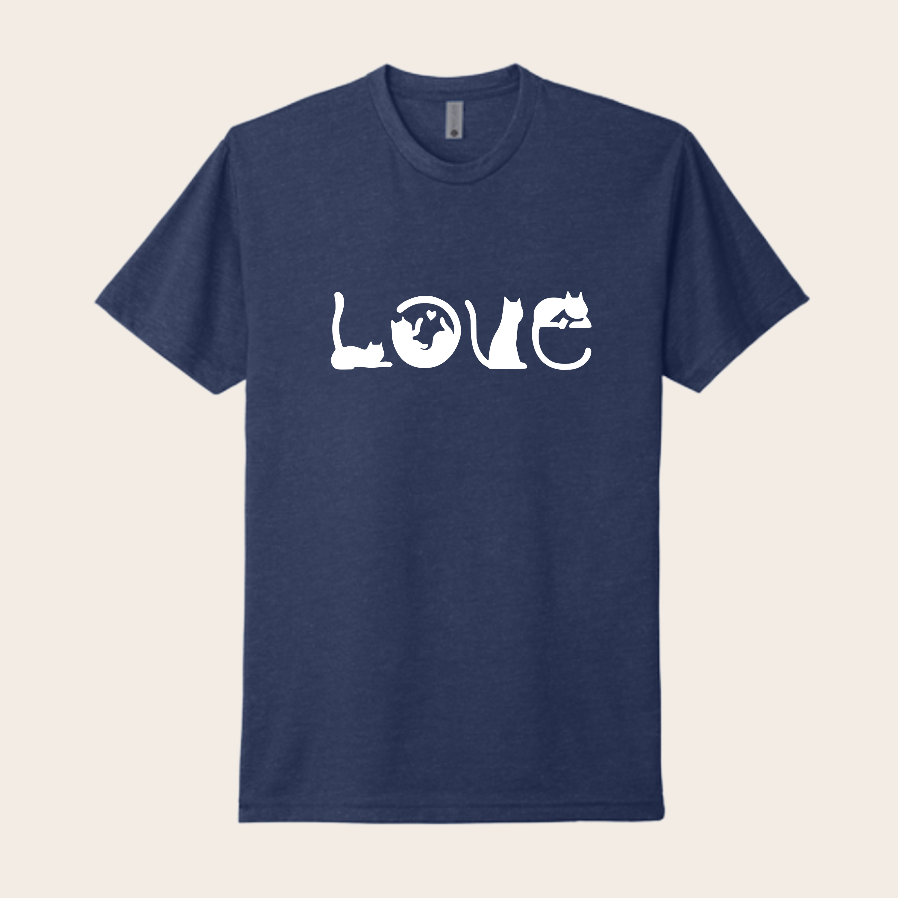 Cat Pose LOVE T-Shirt