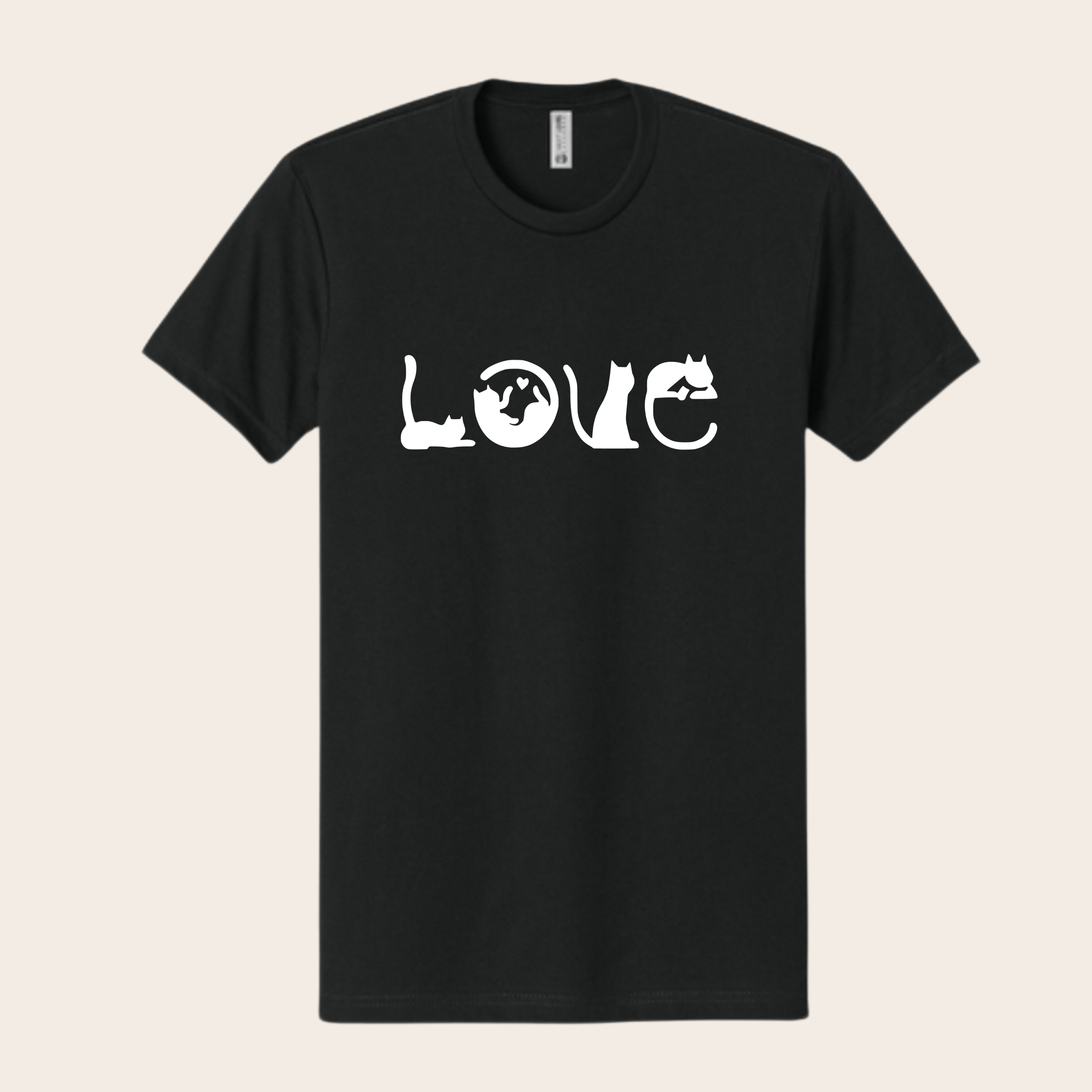 Cat Pose LOVE T-Shirt