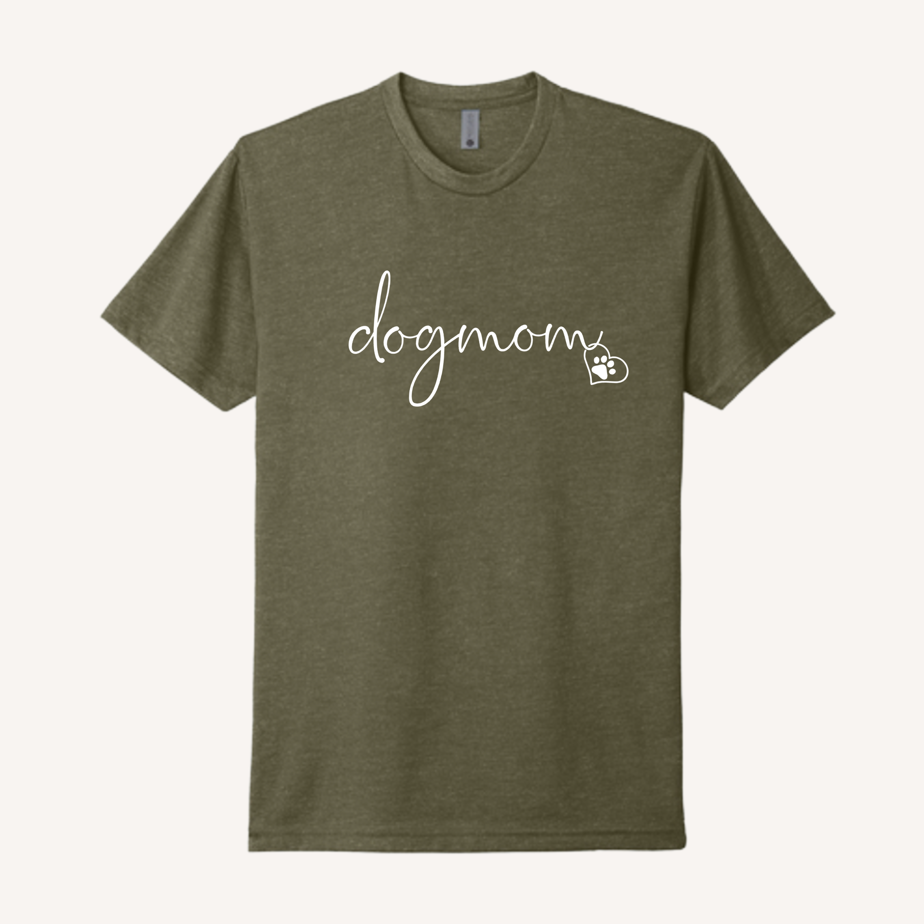 Dog Mom Script T-Shirt