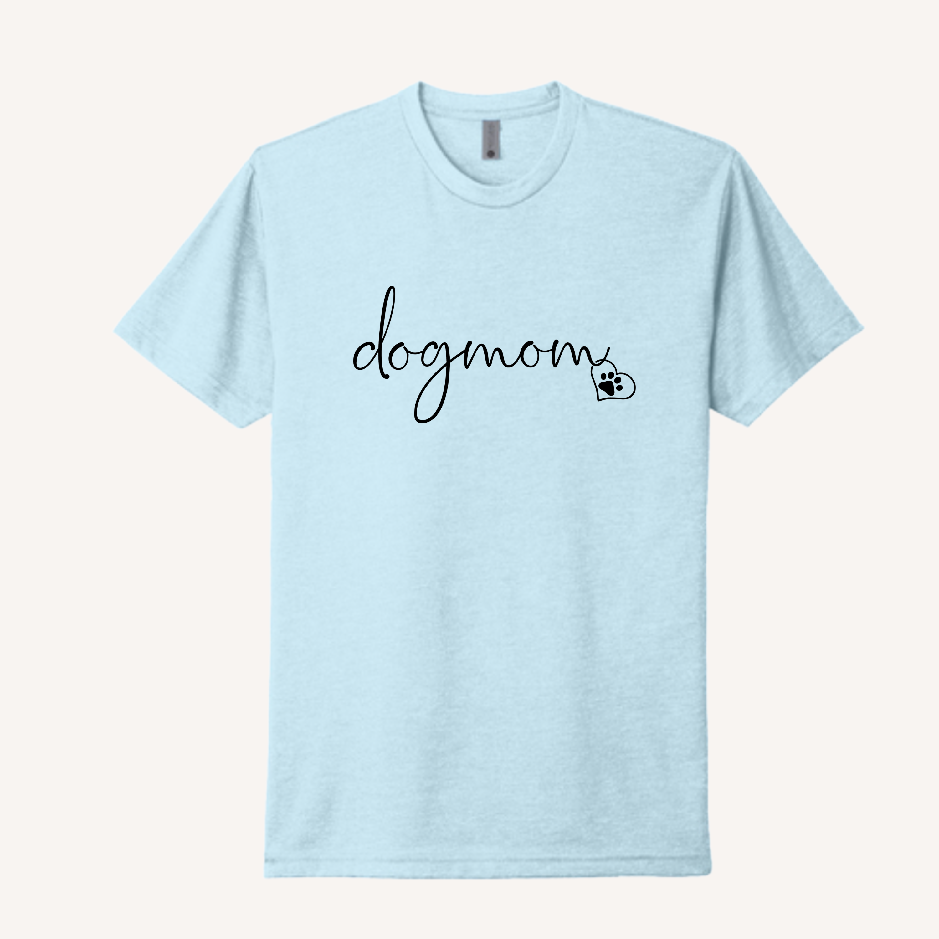 Dog Mom Script T-Shirt