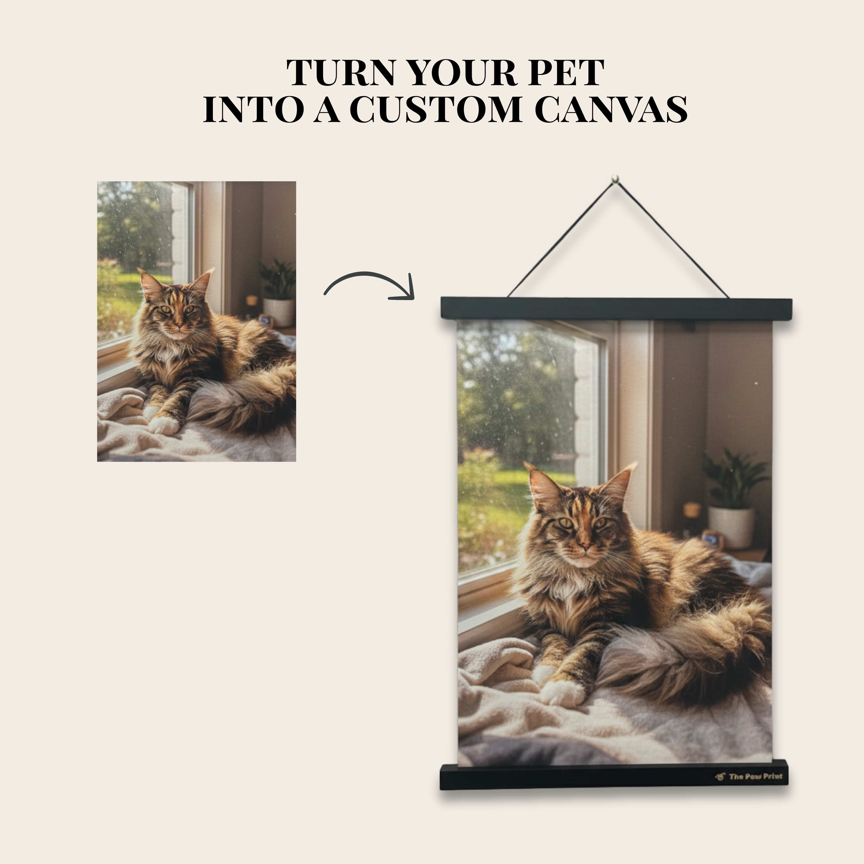 11"x17" Canvas and Wall Mount