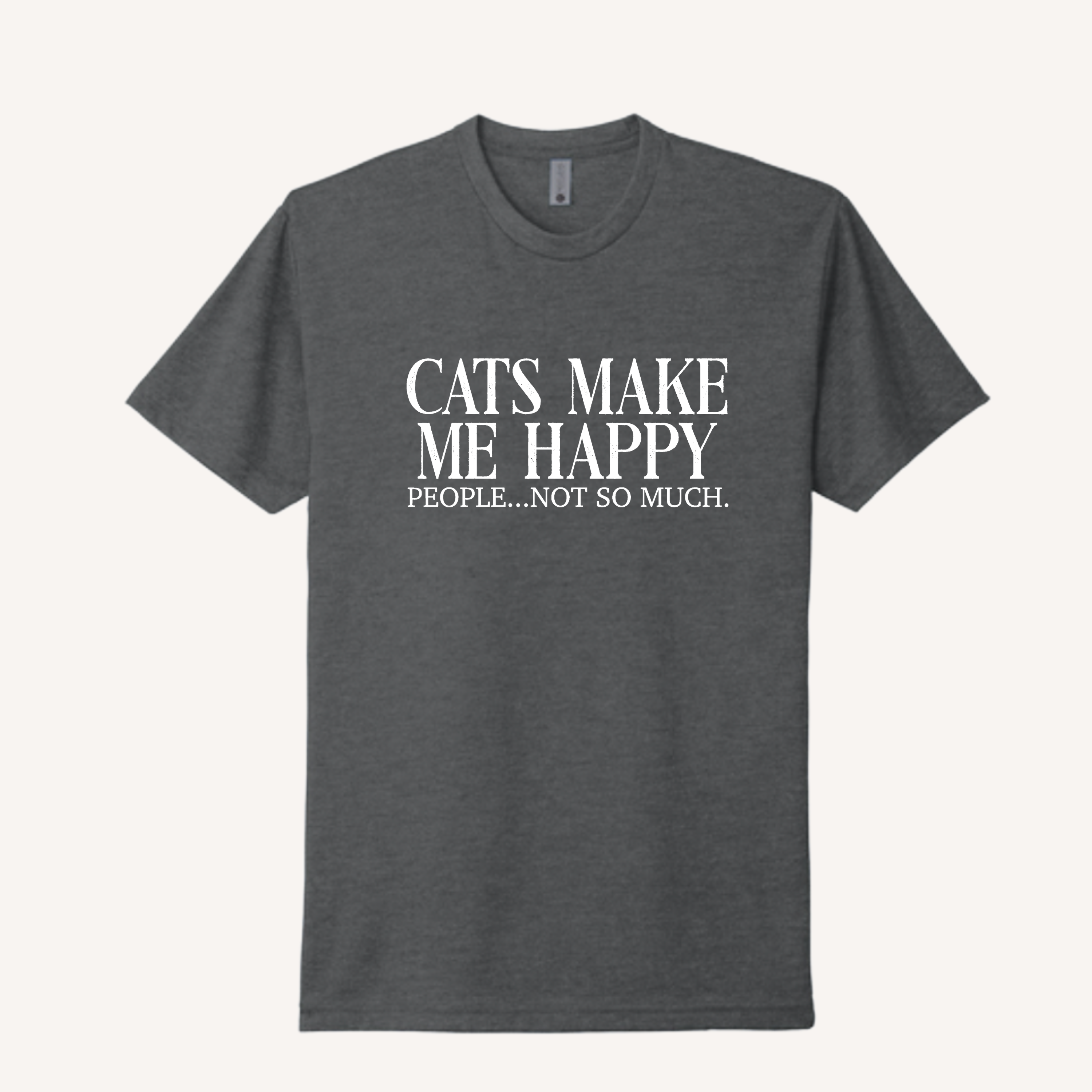 Cats Make Me Happy T-Shirt