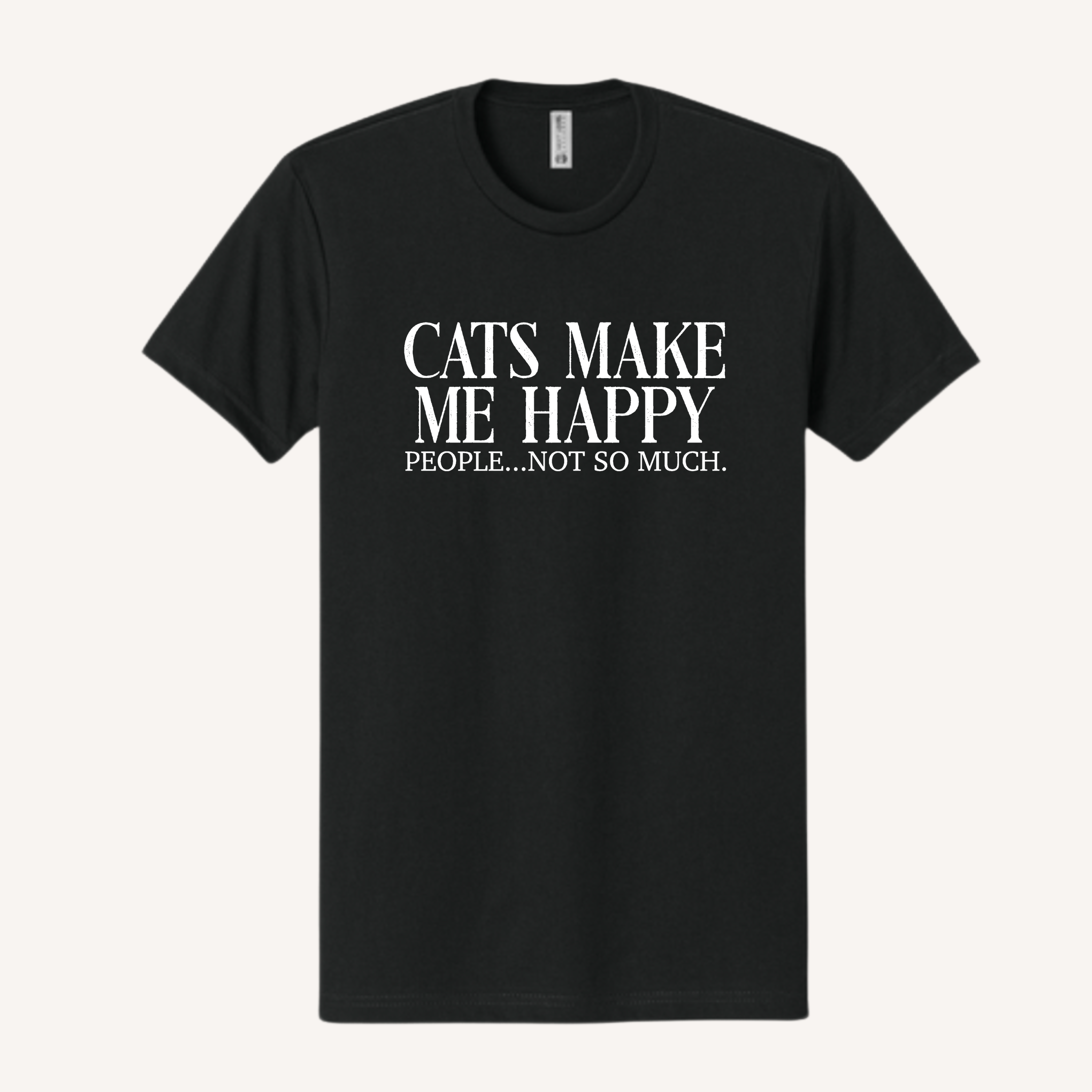 Cats Make Me Happy T-Shirt