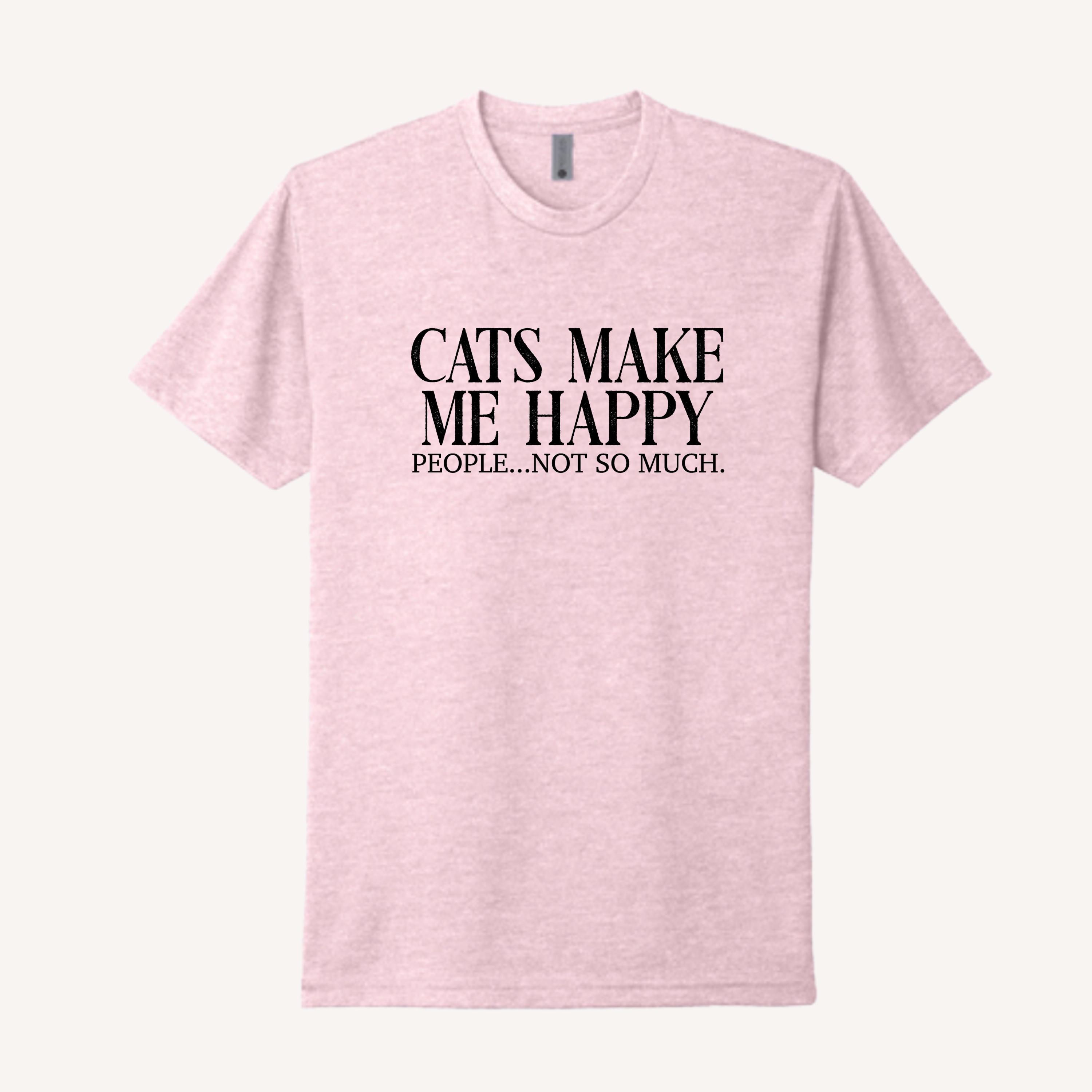 Cats Make Me Happy T-Shirt
