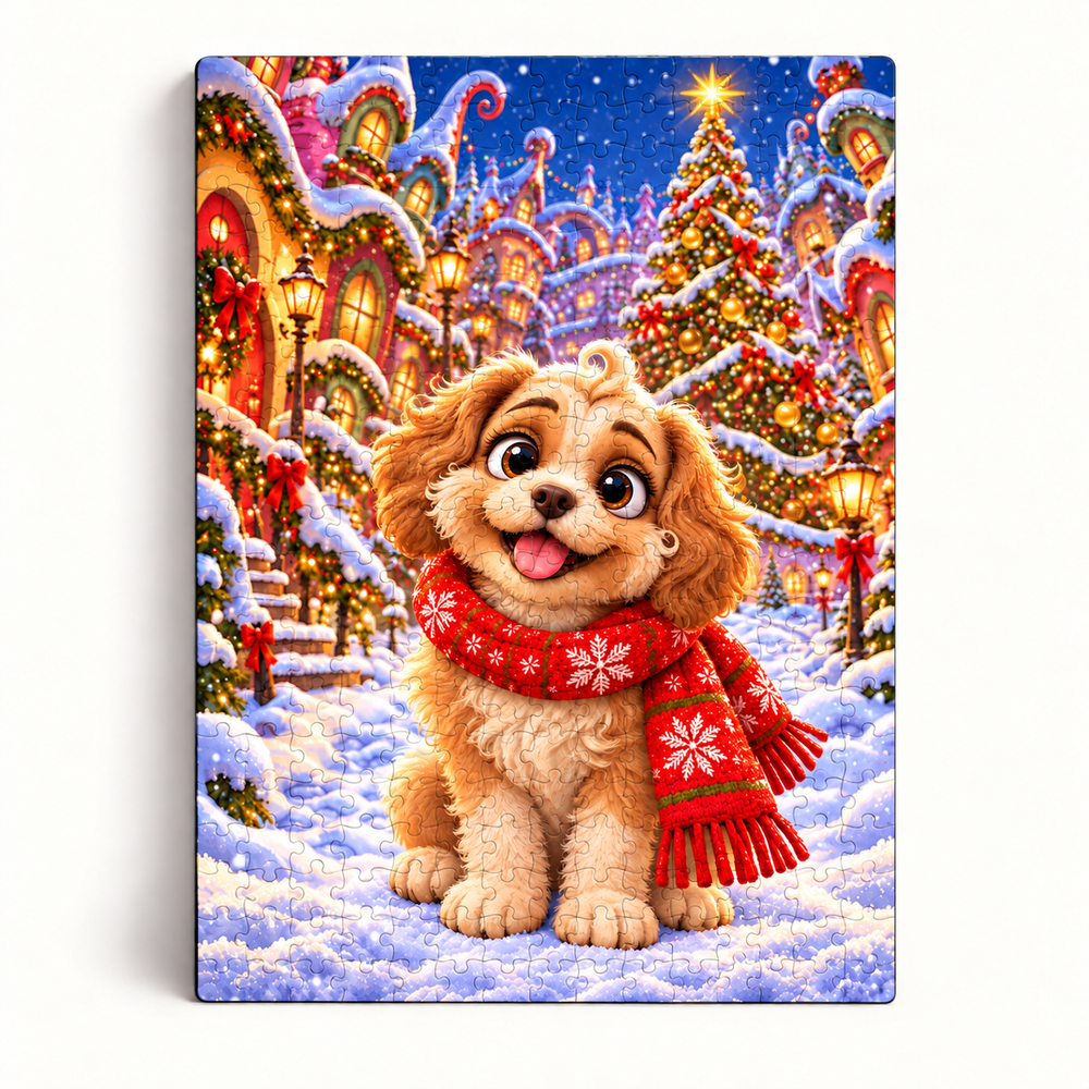 A Snowy Storybook Tail Puzzle
