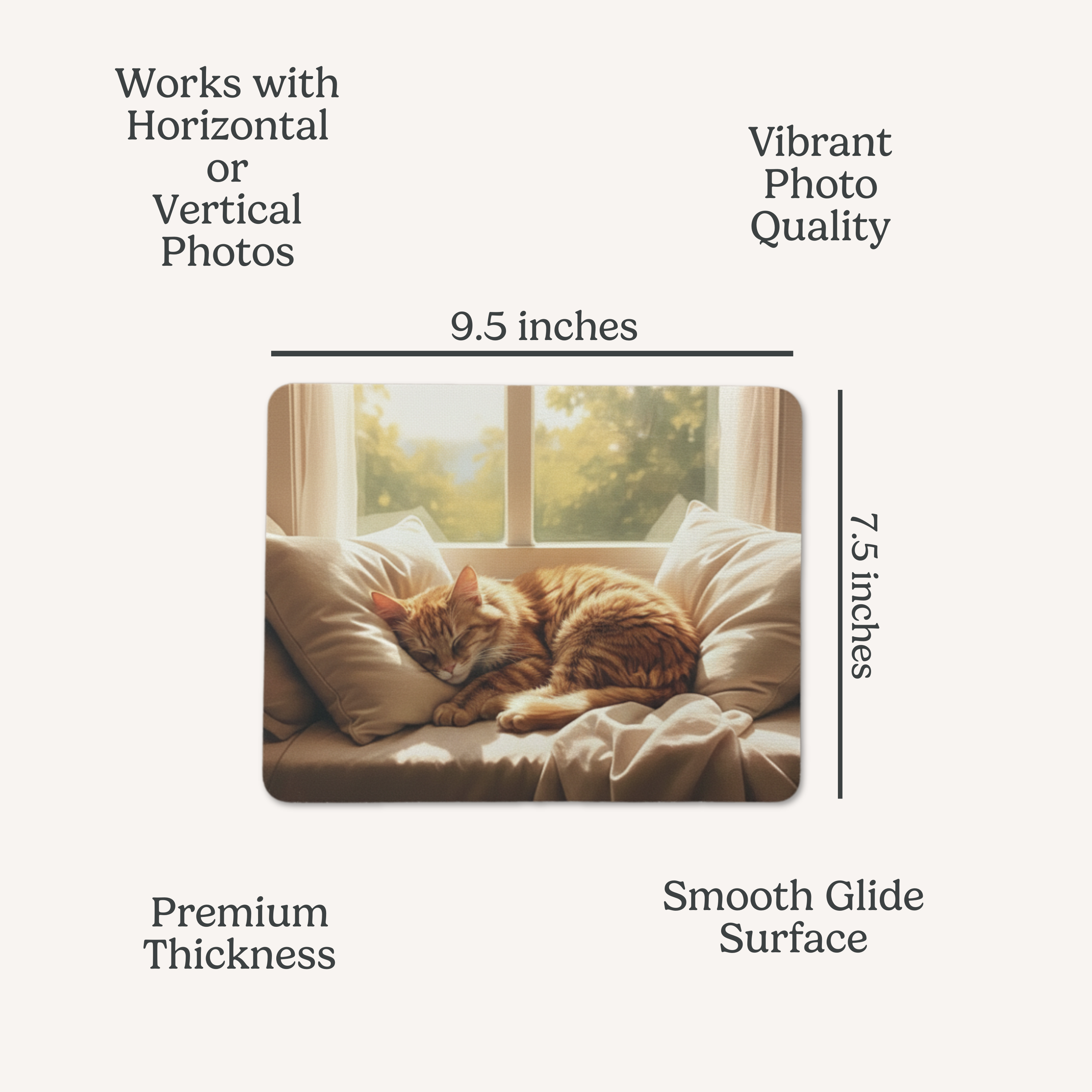 Pet Portrait Mouse Pad