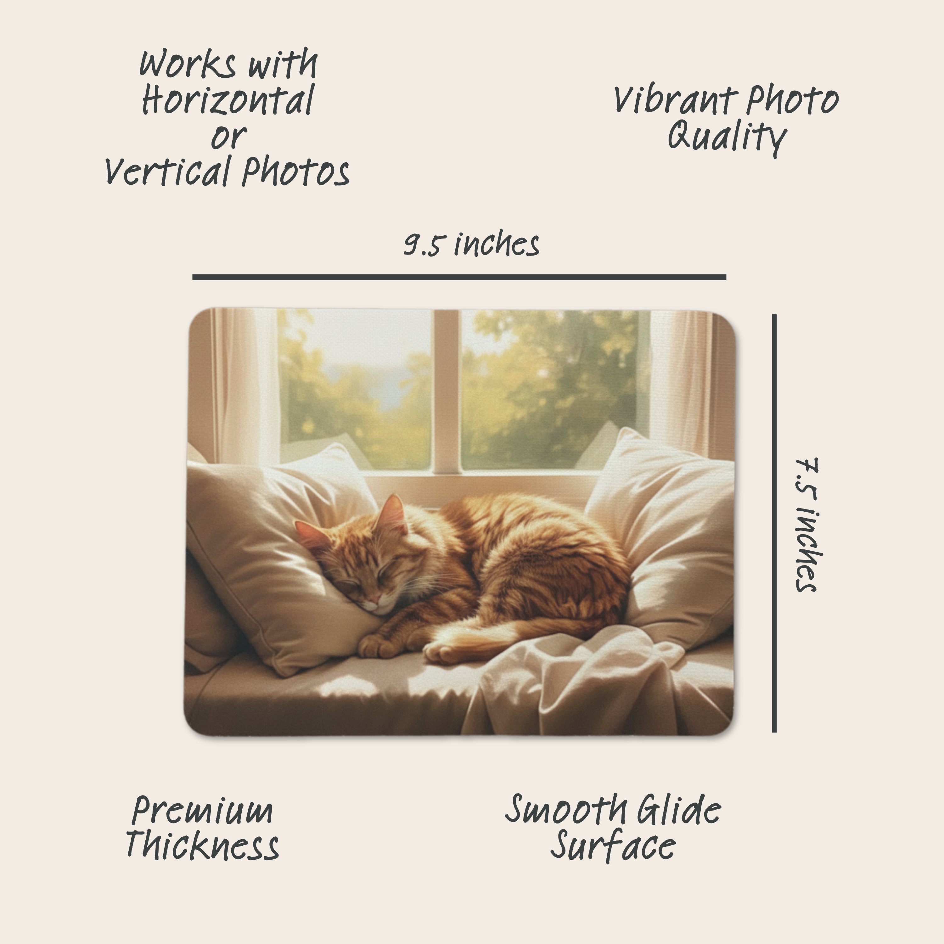 Custom Personalized Pet Mouse Pad