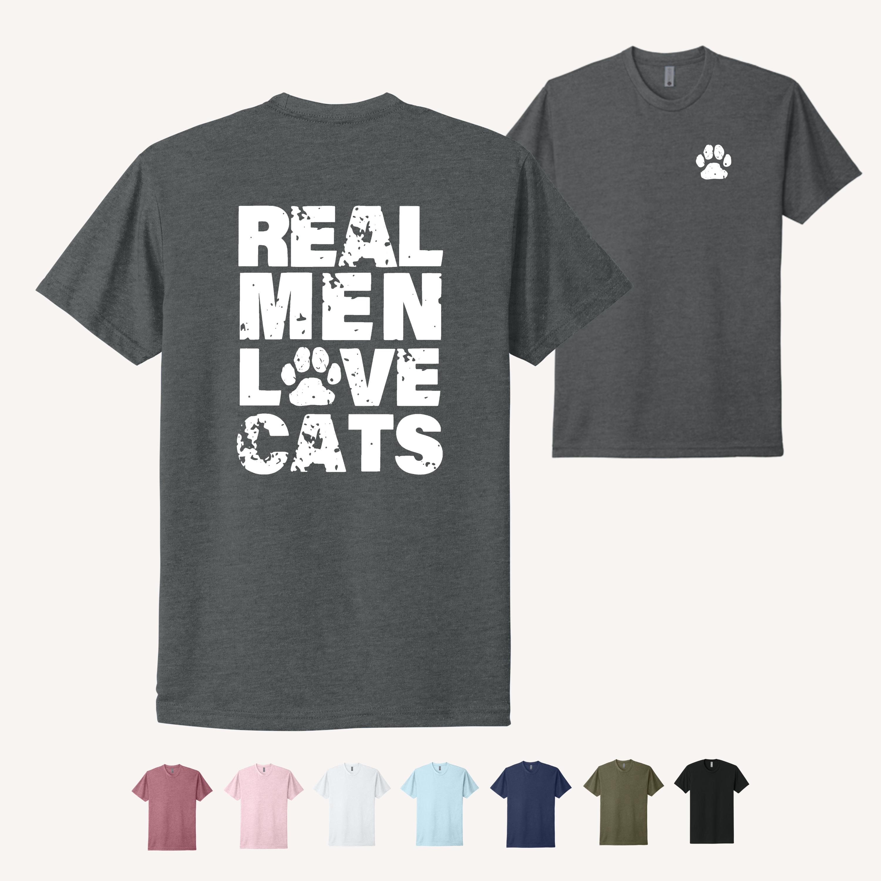 Real Men Love Cats T-Shirt