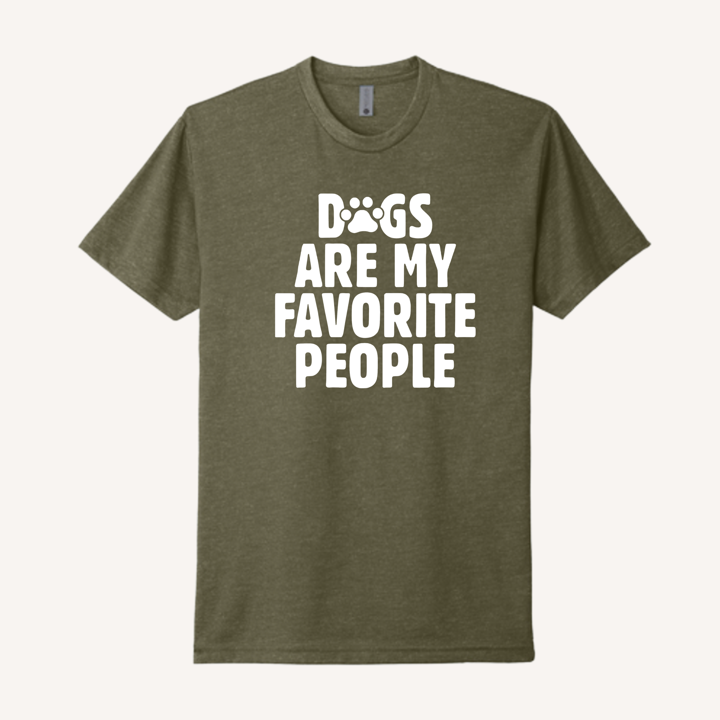 Dogs Are My Favorite People T-Shirt
