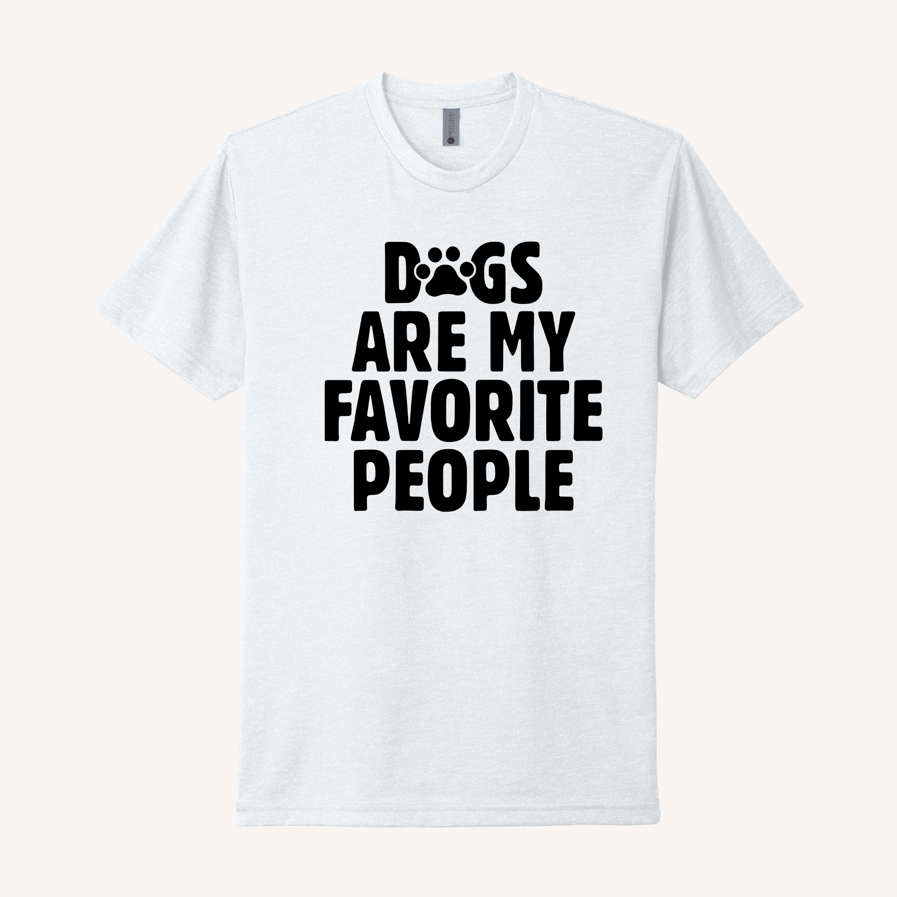Dogs Are My Favorite People T-Shirt
