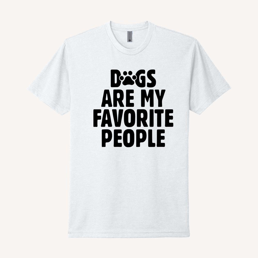 Dogs Are My Favorite People T-Shirt