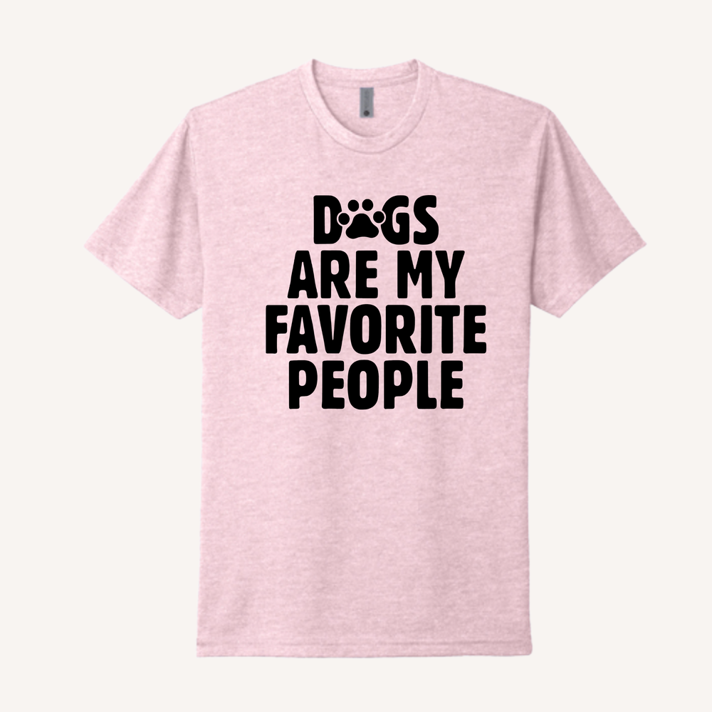 Dogs Are My Favorite People T-Shirt