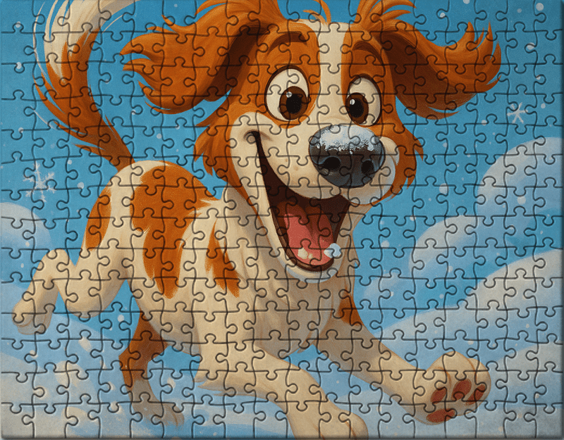 Cartoon-Style 300pc Jigsaw Puzzle