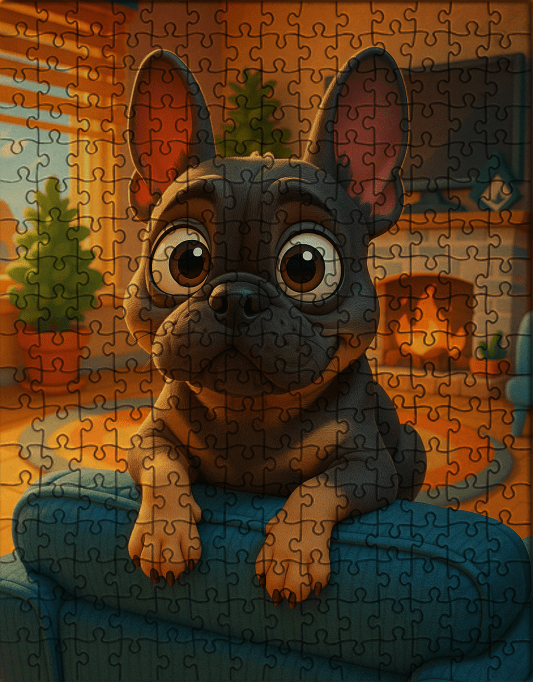 Cartoon-Style 300pc Jigsaw Puzzle