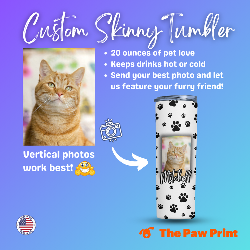 Custom Personalized Insulated Tumbler With A Straw (20oz)
