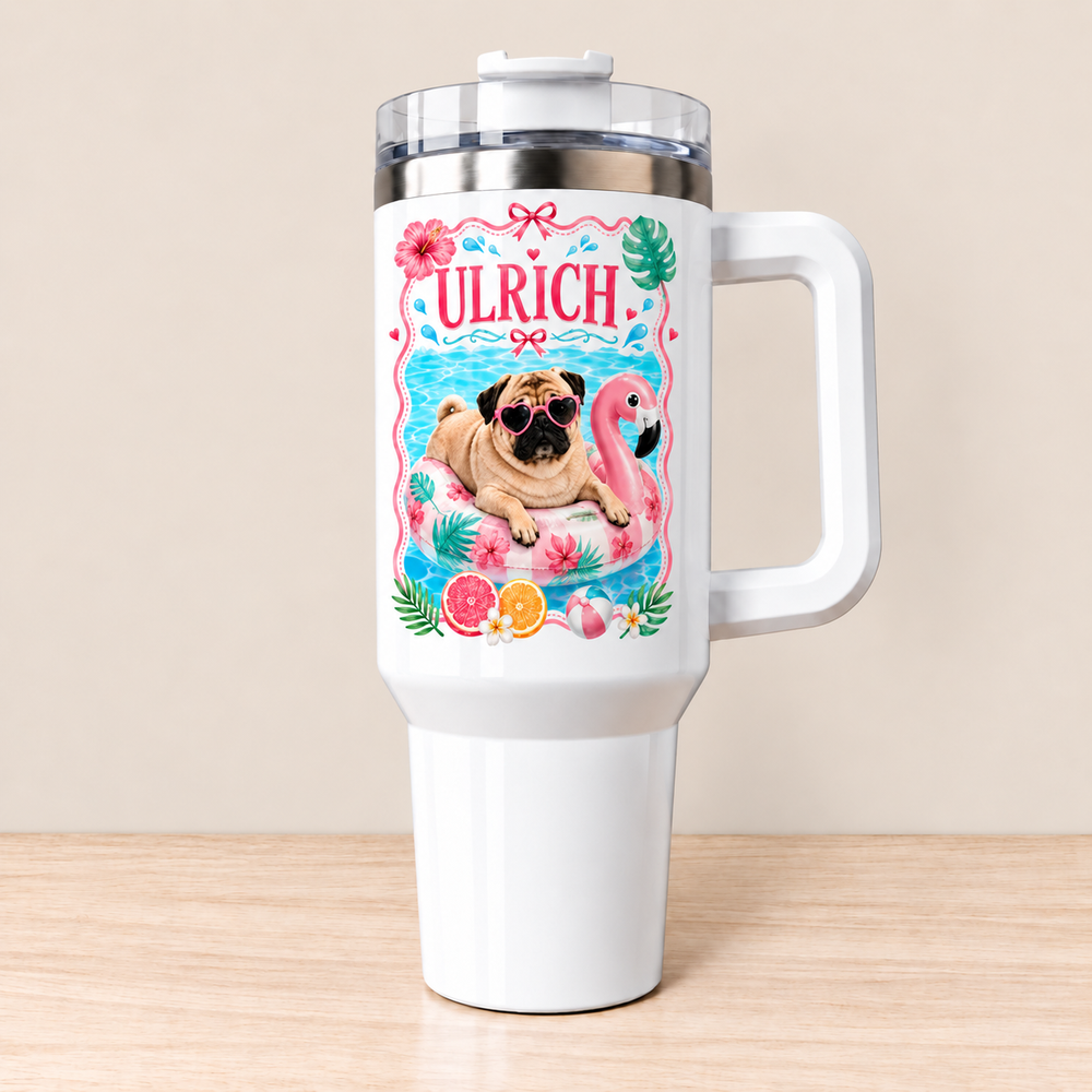 Fabulous Flamingo Collection 40oz Tumbler