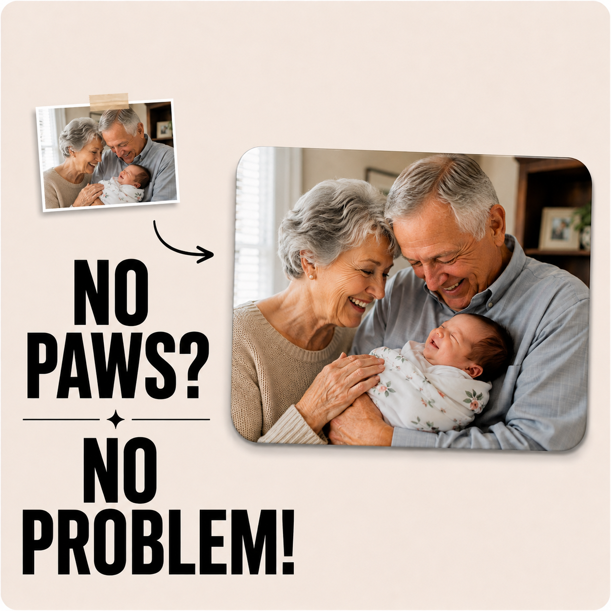 Personalized Photo Magnet 3"x4"