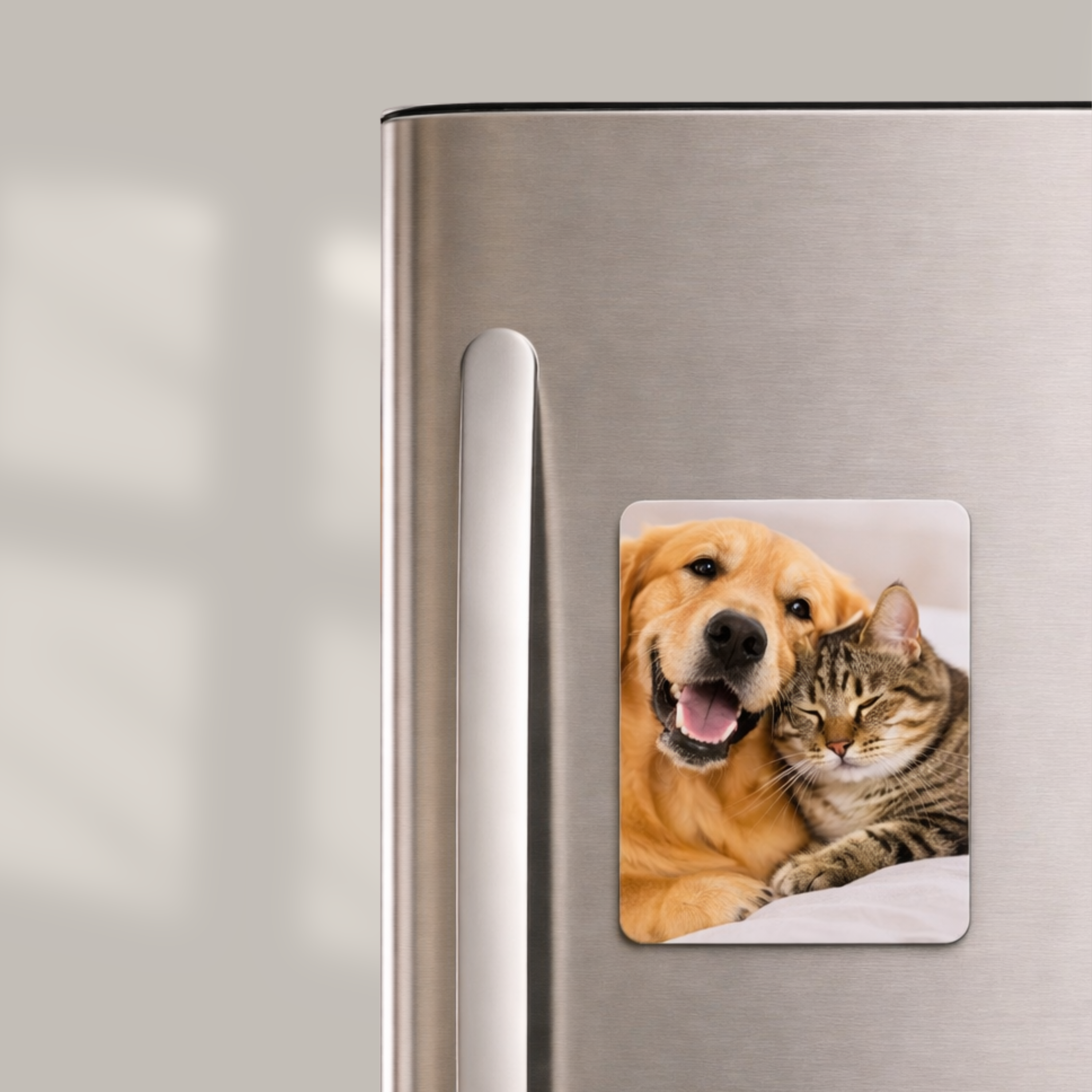 Custom Personalized 3" x 4" Refrigerator Magnet