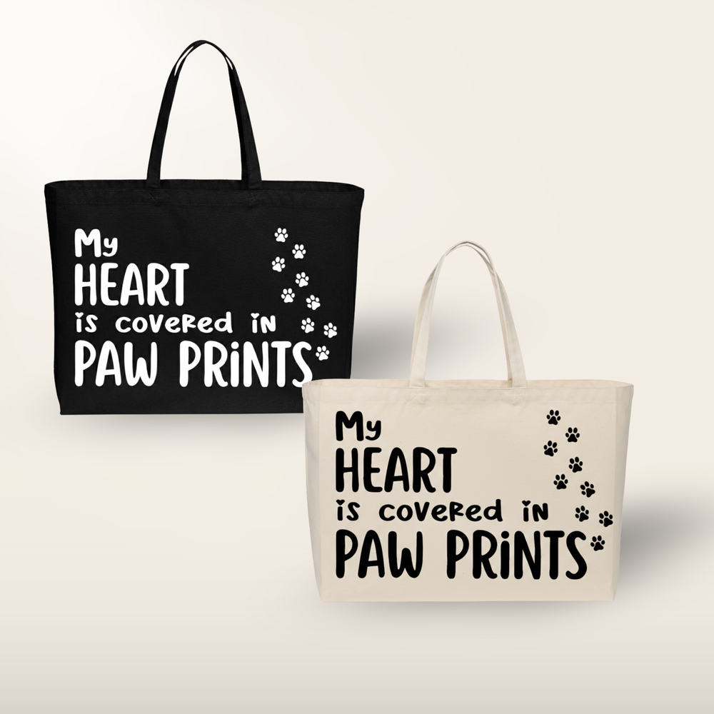 Pet Lover Canvas Tote Bag