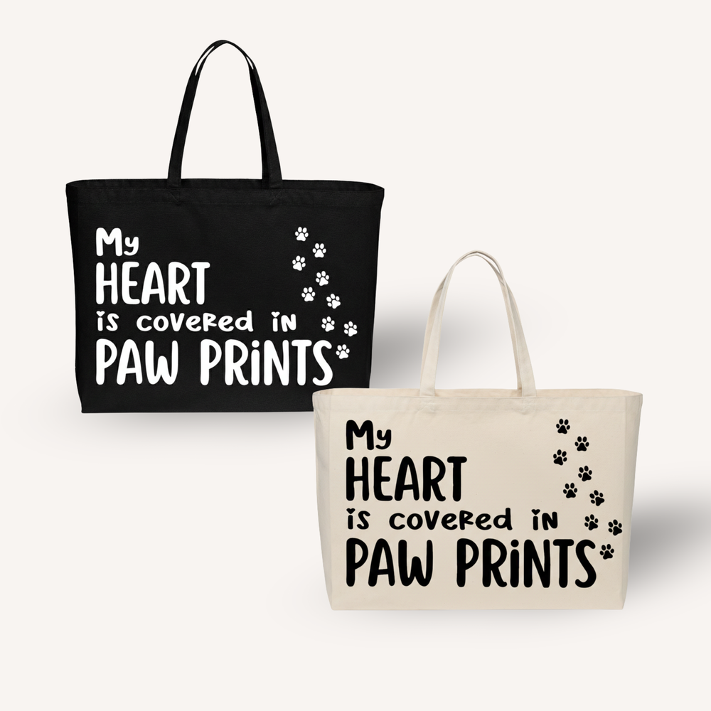 Pet Lover Canvas Tote Bag