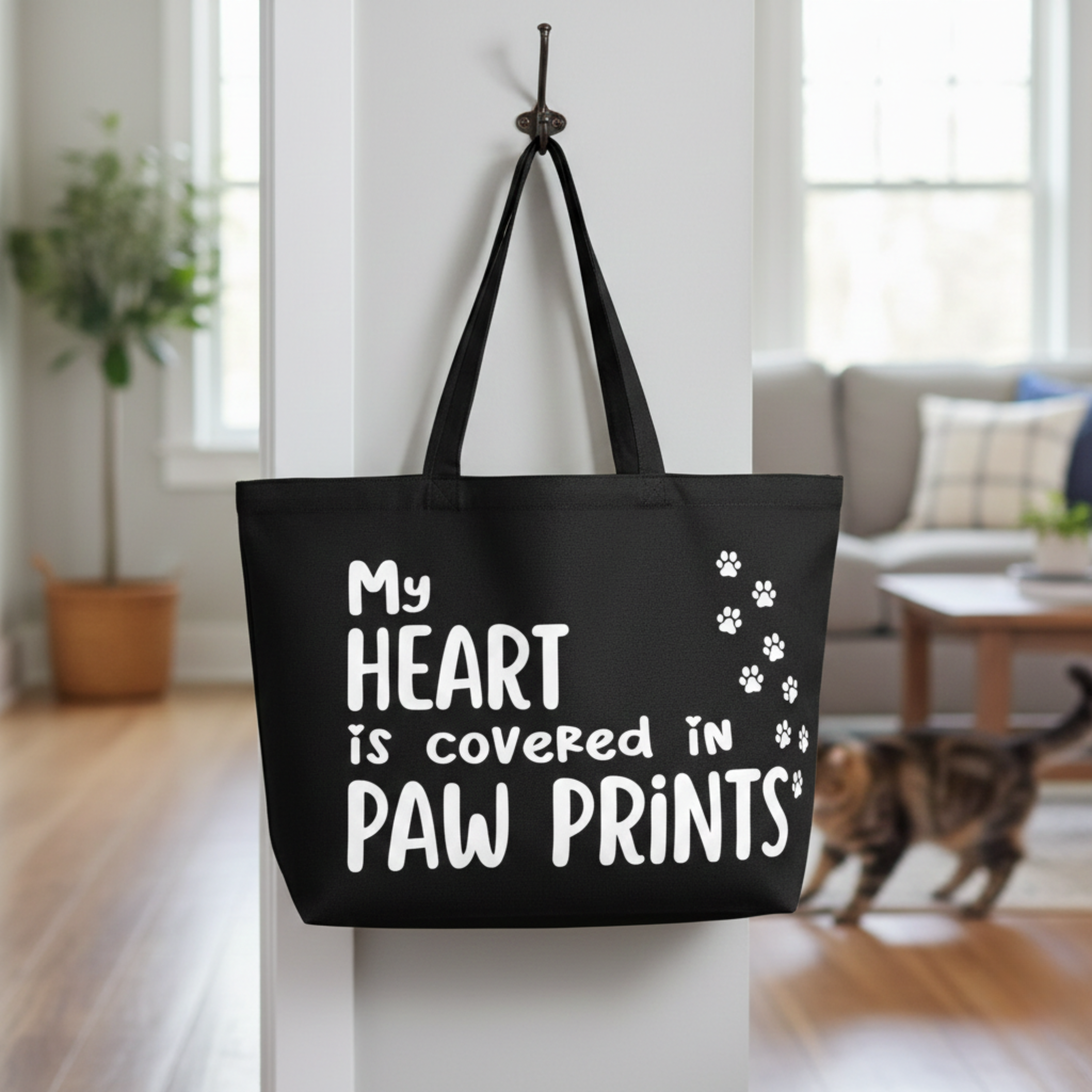 Pet Lover Canvas Tote Bag