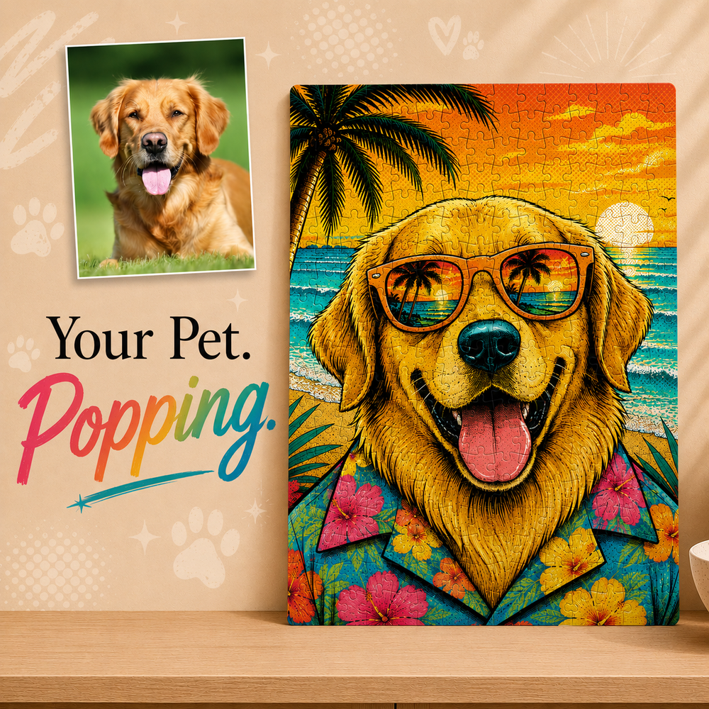 Pop Art Paradise Puzzle