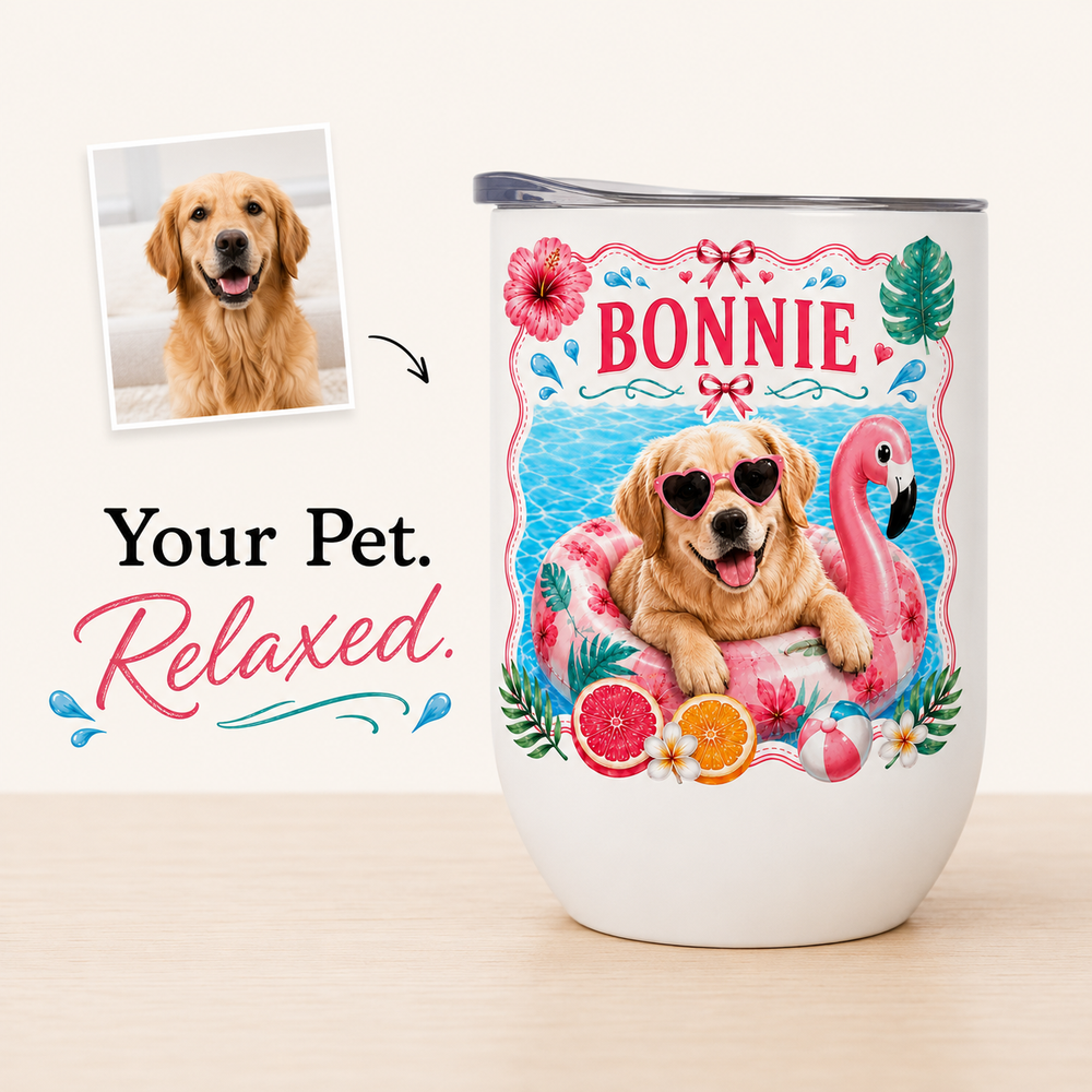 Paws and Pour Stemless Tumbler