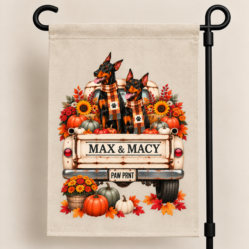 Harvest Roads Collection Yard Flag and Stand