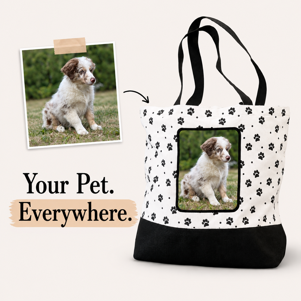 My Tag Along Photo Tote Bag