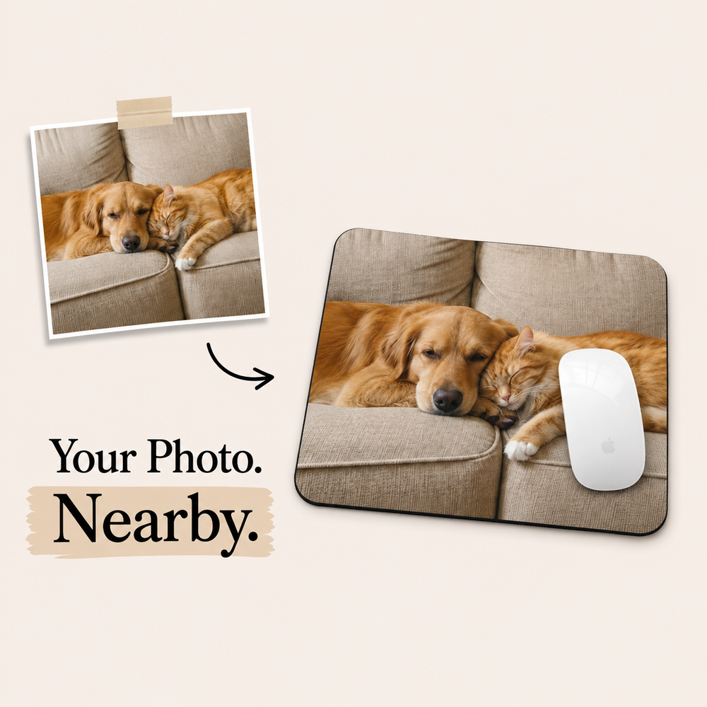 Pet Portrait Mouse Pad